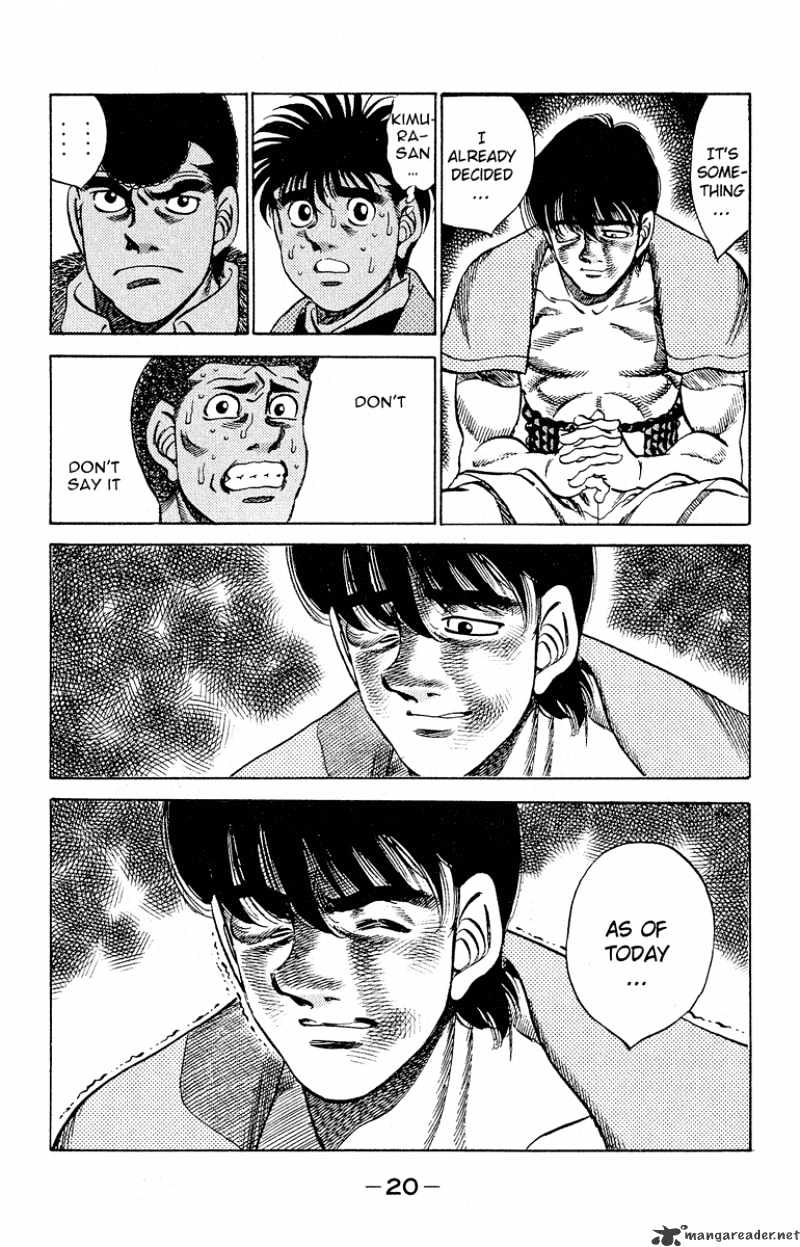 Hajime no Ippo: Fighting Spirit, Chapter 288 image 19
